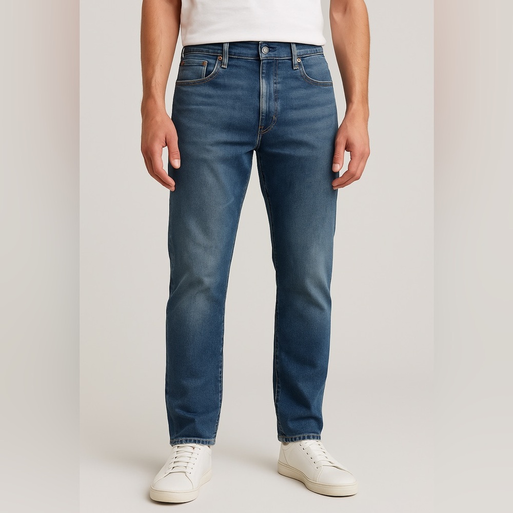 Levi’s 502 Regular Taper Jeans | Men’s W40 L30 | Classic Blue Medium Wash